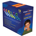 Whisperphone WhisperPhone® VarietyPak of 12, 2 each of 6 colors WPEVP12